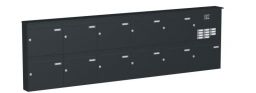 Knobloch Briefkastenanlage AP113-244, Farbe: RAL 7016 Anthrazitgrau glatt matt