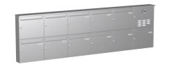 Knobloch Briefkastenanlage AP113-244-E, Farbe: Edelstahl