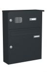 Knobloch Briefkastenanlage AP12-244, Farbe: RAL 7016 Anthrazitgrau glatt matt