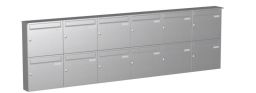 Knobloch Briefkastenanlage AP120-244-E, Farbe: Edelstahl