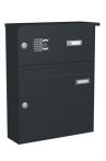 Knobloch Briefkastenanlage AP13-244, Farbe: RAL 7016 Anthrazitgrau glatt matt