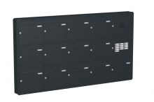 Knobloch Briefkastenanlage AP131-220, Farbe: RAL 7016 Anthrazitgrau glatt matt