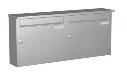 Knobloch Briefkastenanlage AP20-244B-E, Farbe: Edelstahl