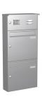 Knobloch Briefkastenanlage AP22-244-E, Farbe: Edelstahl