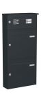 Knobloch Briefkastenanlage AP23-244, Farbe: RAL 7016 Anthrazitgrau glatt matt