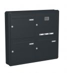 Knobloch Briefkastenanlage AP32-220, Farbe: RAL 7016 Anthrazitgrau glatt matt