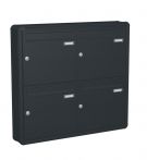 Knobloch Briefkastenanlage AP40-220, Farbe: RAL 7016 Anthrazitgrau glatt matt