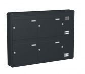 Knobloch Briefkastenanlage AP42-220, Farbe: RAL 7016 Anthrazitgrau glatt matt