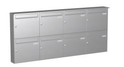 Knobloch Briefkastenanlage AP80-244-E, Farbe: Edelstahl