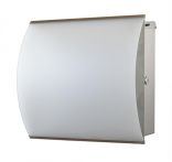 Knobloch Briefkasten KANSAS, VA, SNOW, Plexiglas, Wandmontage, Schloss rechts