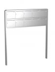 Knobloch Briefkastenanlage FS100-244-E, Farbe: Edelstahl