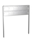 Knobloch Briefkastenanlage FS101-244-E, Farbe: Edelstahl