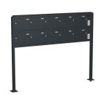 Knobloch Briefkastenanlage FS101-244-P, Farbe: RAL 7016 Anthrazitgrau glatt matt