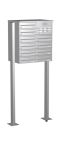 Knobloch Briefkastenanlage FS101-244H-P-E, Farbe: Edelstahl
