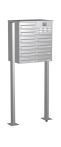 Knobloch Briefkastenanlage FS102-244H-P-E, Farbe: Edelstahl