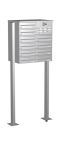 Knobloch Briefkastenanlage FS103-244H-P-E, Farbe: Edelstahl
