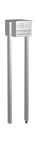 Knobloch Briefkastenanlage FS11-244H-E, Farbe: Edelstahl