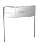 Knobloch Briefkastenanlage FS110-244-E, Farbe: Edelstahl