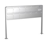 Knobloch Briefkastenanlage FS111-244-P-E, Farbe: Edelstahl