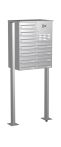 Knobloch Briefkastenanlage FS113-244H-P-E, Farbe: Edelstahl