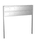 Knobloch Briefkastenanlage FS120-244-E, Farbe: Edelstahl