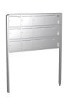 Knobloch Briefkastenanlage FS122-244-E, Farbe: Edelstahl