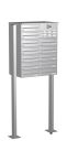Knobloch Briefkastenanlage FS123-244H-P-E, Farbe: Edelstahl