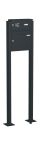 Knobloch Briefkastenanlage FS13-244-P, Farbe: RAL 7016 Anthrazitgrau glatt matt