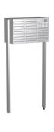 Knobloch Briefkastenanlage FS132-244H-E, Farbe: Edelstahl