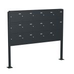 Knobloch Briefkastenanlage FS140-244-P, Farbe: RAL 7016 Anthrazitgrau glatt matt