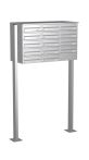 Knobloch Briefkastenanlage FS140-244H-P-E, Farbe: Edelstahl