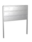 Knobloch Briefkastenanlage FS150-244-E, Farbe: Edelstahl