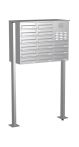 Knobloch Briefkastenanlage FS151-244H-P-E, Farbe: Edelstahl
