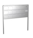 Knobloch Briefkastenanlage FS152-244-E, Farbe: Edelstahl
