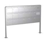 Knobloch Briefkastenanlage FS152-244-P-E, Farbe: Edelstahl