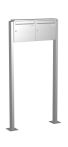 Knobloch Briefkastenanlage FS20-244B-P-E, Farbe: Edelstahl
