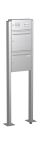 Knobloch Briefkastenanlage FS21-244-P-E, Farbe: Edelstahl