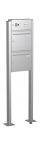 Knobloch Briefkastenanlage FS23-244-P-E, Farbe: Edelstahl