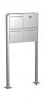 Knobloch Briefkastenanlage FS32-244-P-E, Farbe: Edelstahl