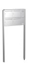 Knobloch Briefkastenanlage FS41-244-E, Farbe: Edelstahl