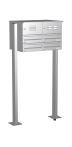 Knobloch Briefkastenanlage FS41-244H-P-E, Farbe: Edelstahl