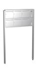 Knobloch Briefkastenanlage FS62-244-E, Farbe: Edelstahl