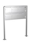 Knobloch Briefkastenanlage FS62-244-P-E, Farbe: Edelstahl