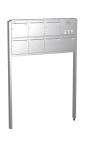 Knobloch Briefkastenanlage FS71-244-E, Farbe: Edelstahl