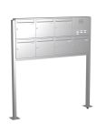 Knobloch Briefkastenanlage FS71-244-P-E, Farbe: Edelstahl