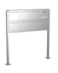 Knobloch Briefkastenanlage FS72-244-P-E, Farbe: Edelstahl