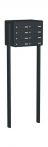 Knobloch Briefkastenanlage FS80-220, Farbe: RAL 7016 Anthrazitgrau glatt matt