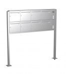 Knobloch Briefkastenanlage FS82-244-P-E, Farbe: Edelstahl