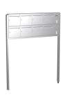 Knobloch Briefkastenanlage FS83-244-E, Farbe: Edelstahl