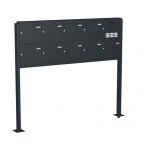 Knobloch Briefkastenanlage FS91-244-P, Farbe: RAL 7016 Anthrazitgrau glatt matt